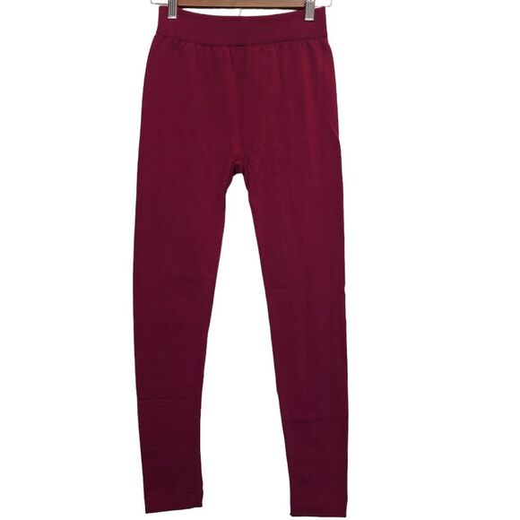 Homma The Perfect Fit Fleece Leggings Wide Waistband Slimming Size S M L - Picture 5 of 9